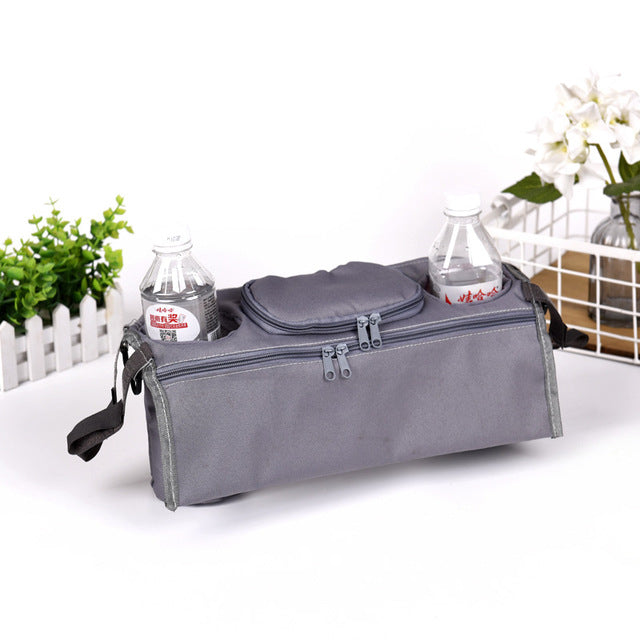 Baby Stroller Organizer Bag with Cup & Bottle Holder