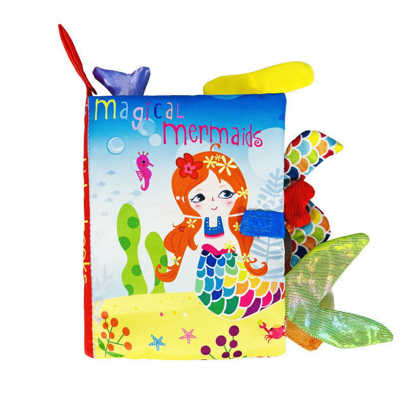 Children's Soft Activity Book with Sensory Toys