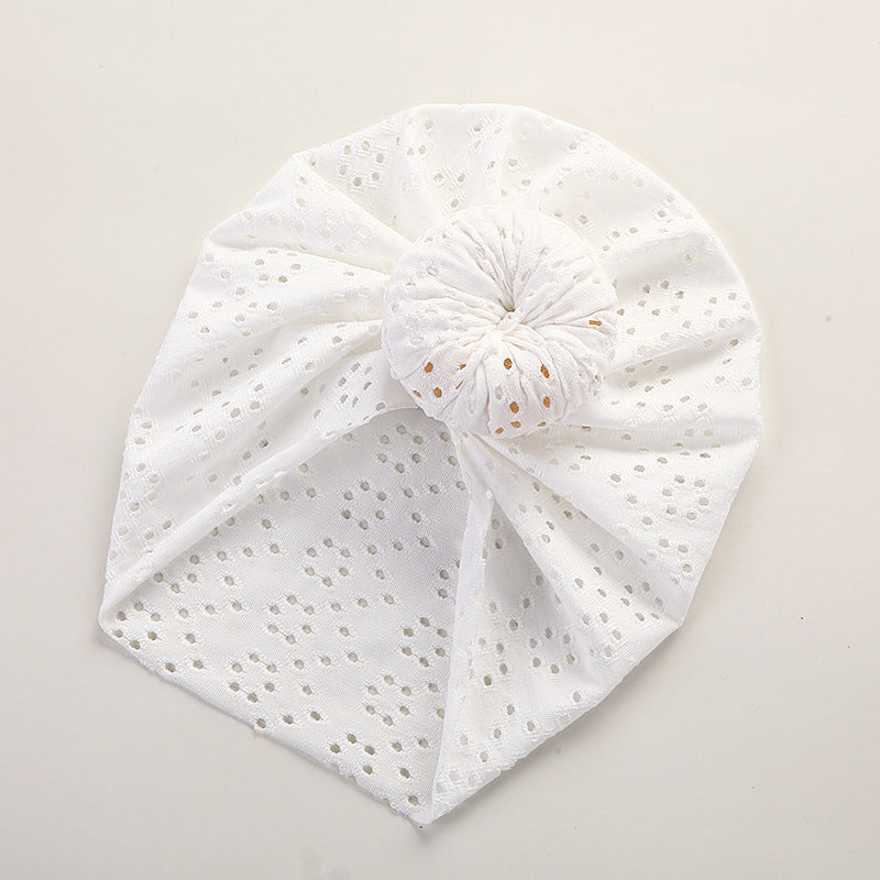 Cute Lace Donut Baby Pullover Cap & Headwear