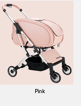 Foldable 4-Wheel Pet Dog & Cat Stroller (up to 15kg)