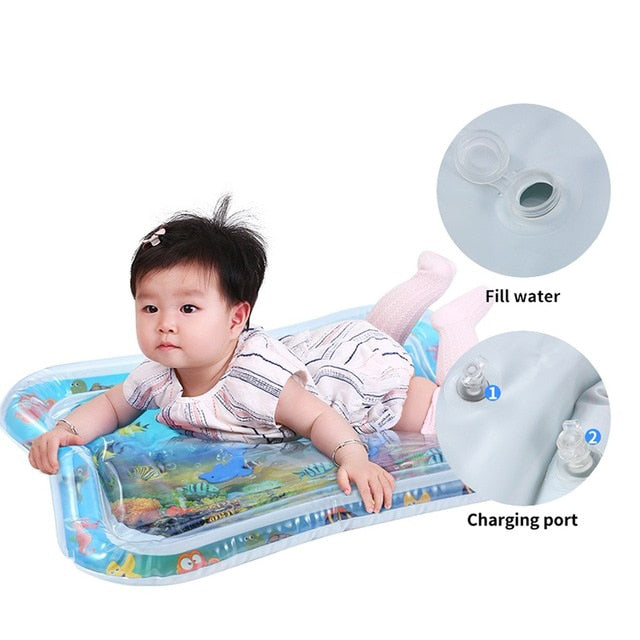 Inflatable Baby Water Play Mat for Tummy Time