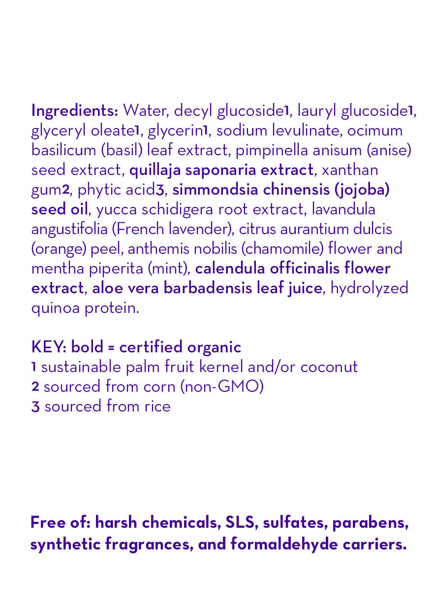 California Baby Chamomile Mint™ Shampoo & Bodywash
