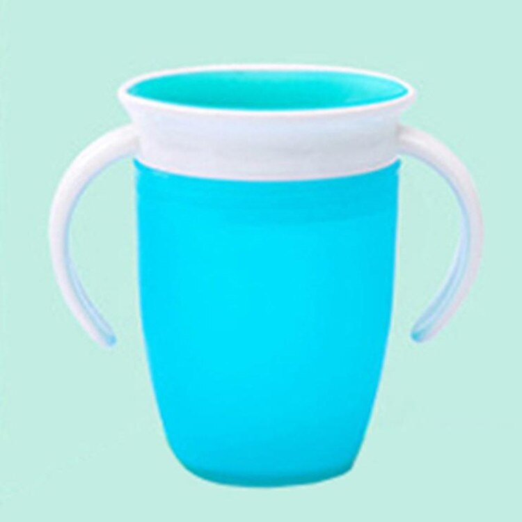 360 Rotating Leakproof Baby Learning Cup, 240ml Rotating Leakproof Baby Learning Cup, 240ml