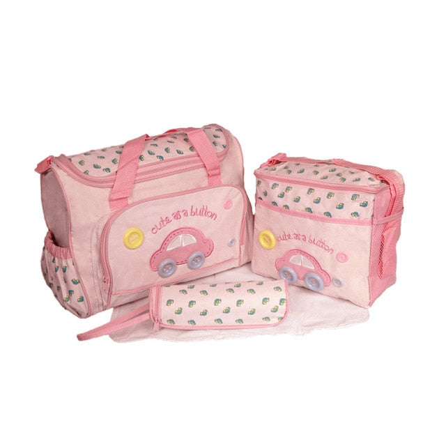 4-Piece Large Capacity Mommy Maternity & Nursing Bag Sets