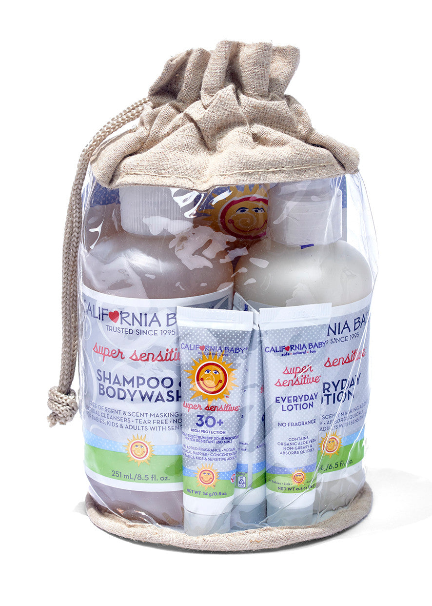 California Baby (No Fragrance) Super Sensitive™ Newborn Gift Set