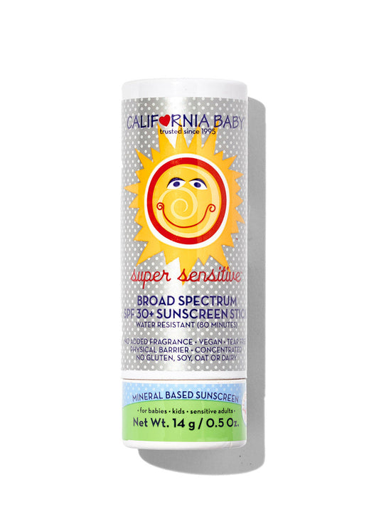 California Baby (No Fragrance) Super Sensitive™ Broad Spectrum SPF 30+ Sunscreen Stick