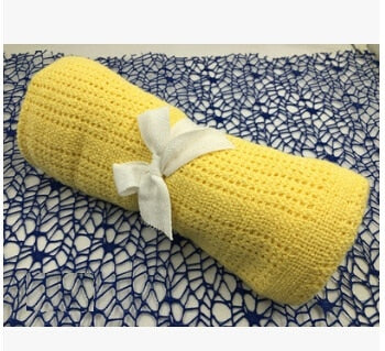 Super Soft Cotton Baby Swaddle Blanket & Stroller Cover