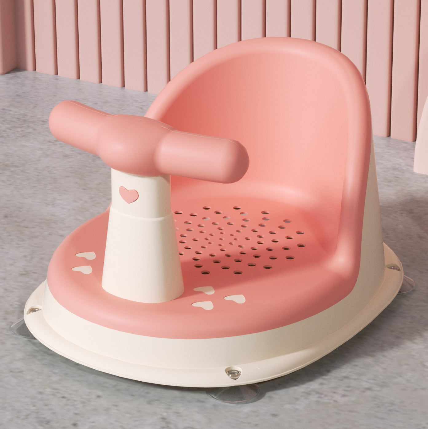 Adjustable Anti-Slip Baby Shower Chair & Bath Set
