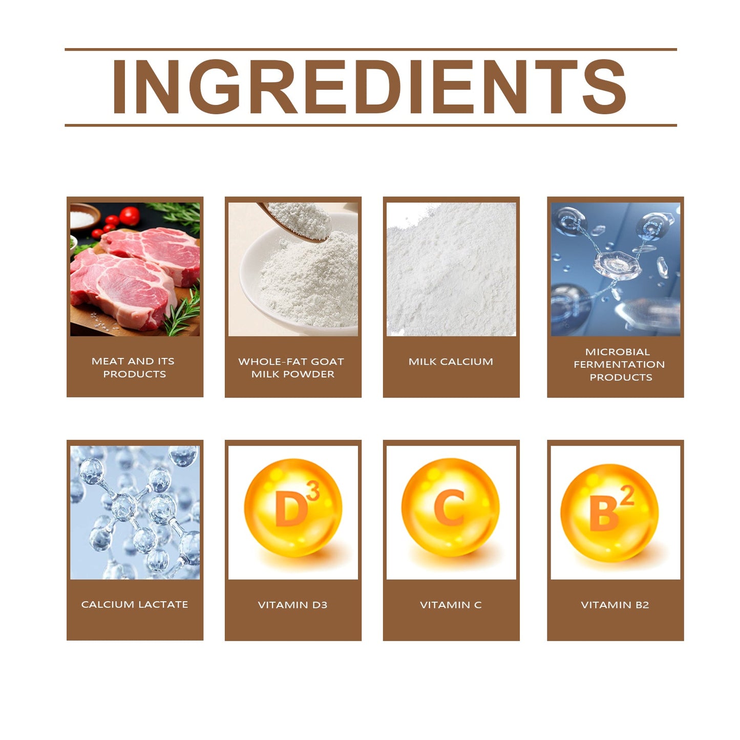 Milk Calcium & Vitamin Supplement Tablets For Dogs