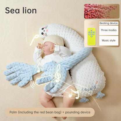 Baby Anti-Moros Reflex Soothing Sleep Pillow & Patting Toy