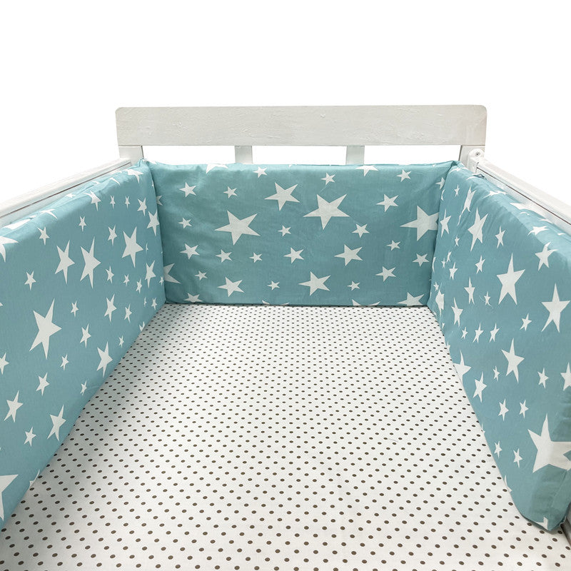 Baby Bed Safety Fence Anti-Fall Cotton Protective Guard