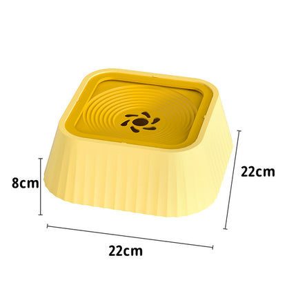 Splash-Free Floating Pet Water Bowl