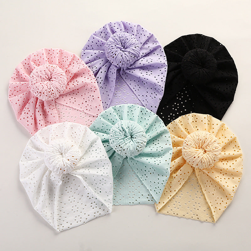 Cute Lace Donut Baby Pullover Cap & Headwear