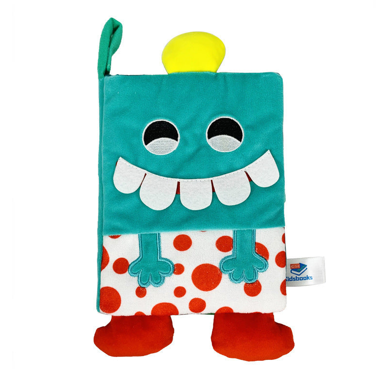 Children's Soft Activity Book with Sensory Toys
