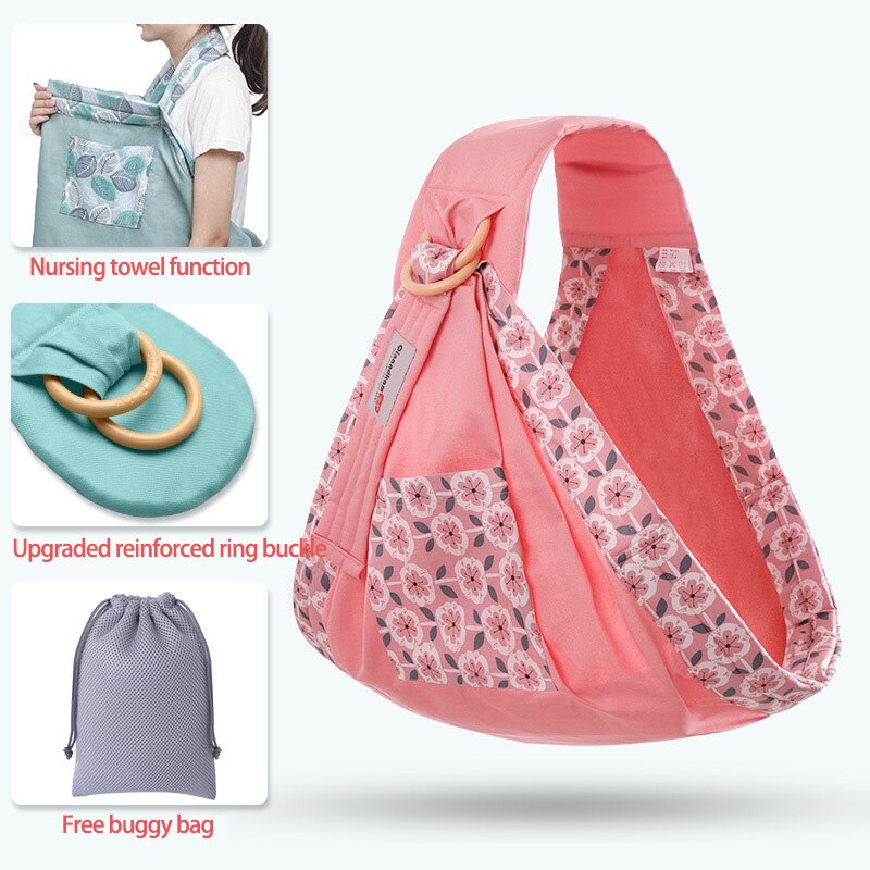 Newborn Kangaroo Baby Carrier & Breastfeeding Cover