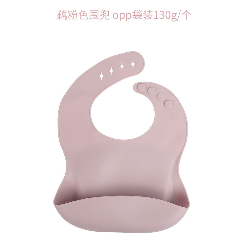 Waterproof Silicone Baby Bib & Rice Bag