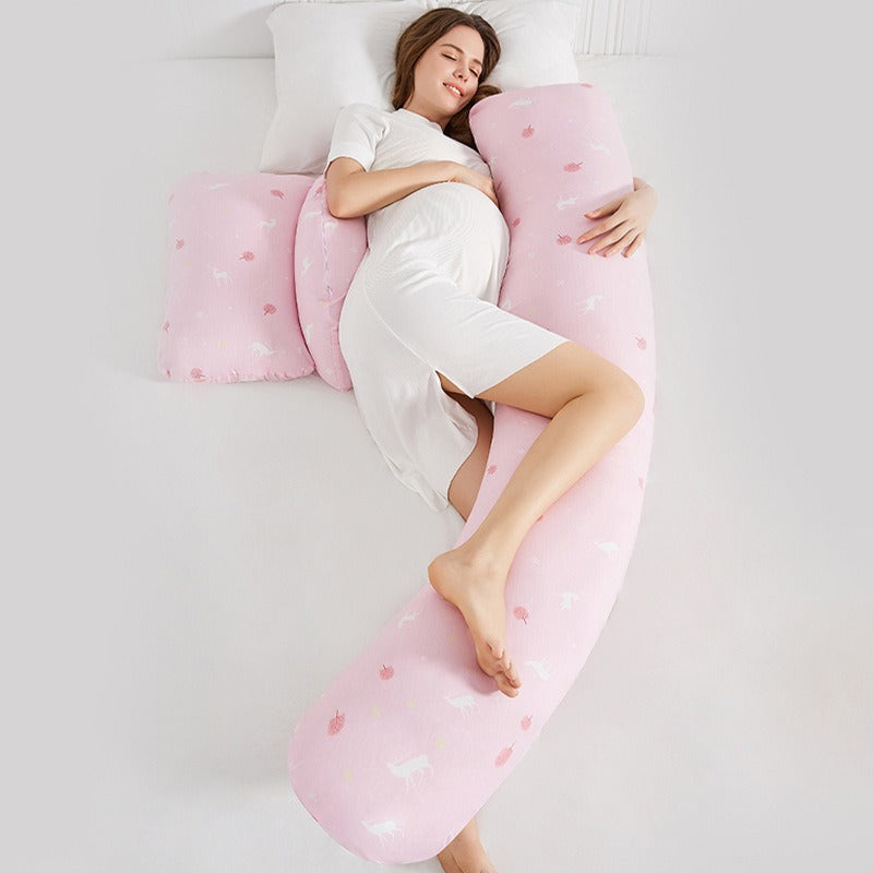 C-Shaped Ergonomic Maternity Breastfeeding Body Pillow