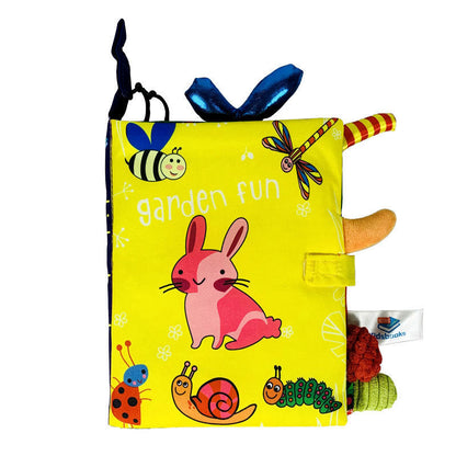 Children's Soft Activity Book with Sensory Toys