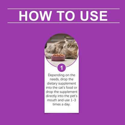 Daily Vitamin Drops for Cats