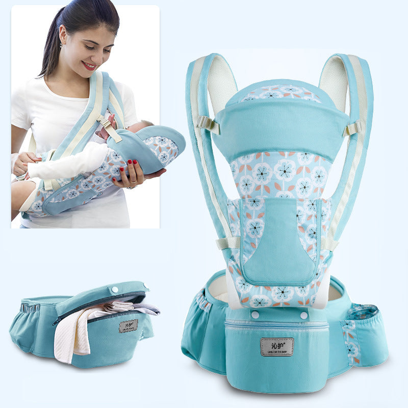 3-In-1 Ergonomic Baby Hip Seat Carrier & Wrap Sling