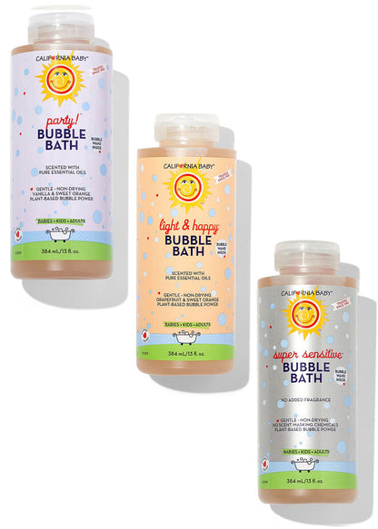 California Baby Bubble Bath Fun Trio