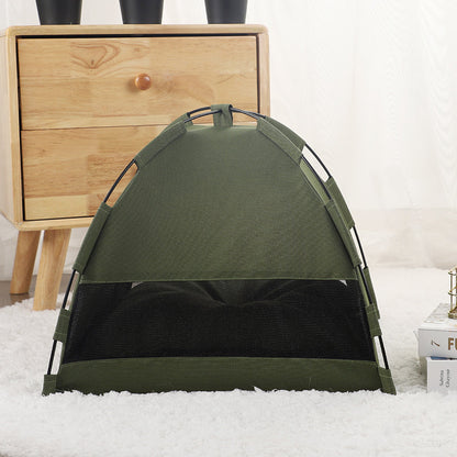 Portable Pet Camping Nest Bed for Cats & Dogs