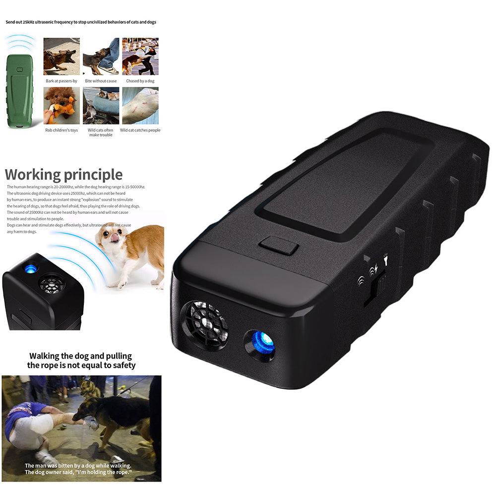 Ultrasonic Handheld Dog Bark Control Device