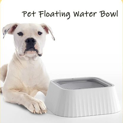 Splash-Free Floating Pet Water Bowl