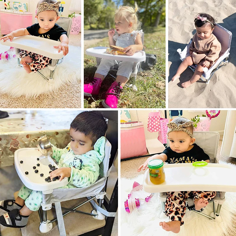 Portable Folding Baby Dining Chair for Travel