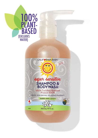 California Baby (No Fragrance) Super Sensitive™ Shampoo & Bodywash