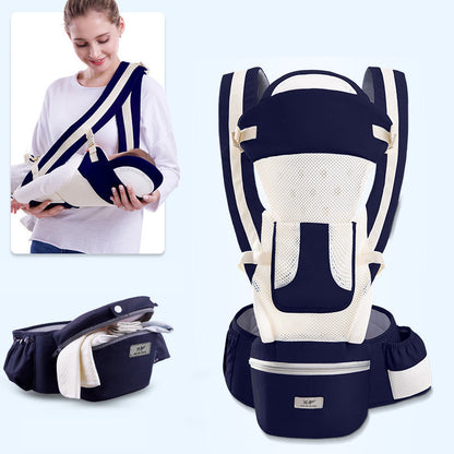 3-In-1 Ergonomic Baby Hip Seat Carrier & Wrap Sling