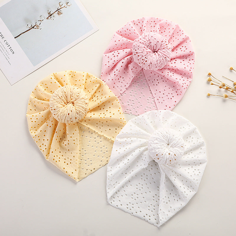 Cute Lace Donut Baby Pullover Cap & Headwear