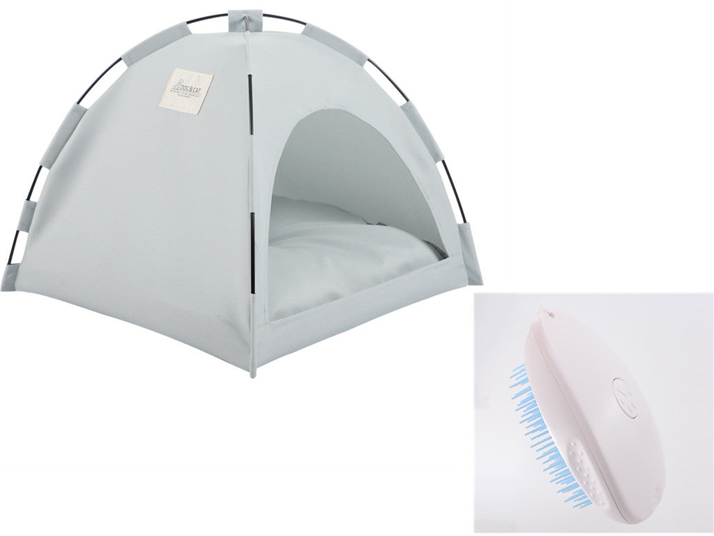 Portable Pet Camping Nest Bed for Cats & Dogs