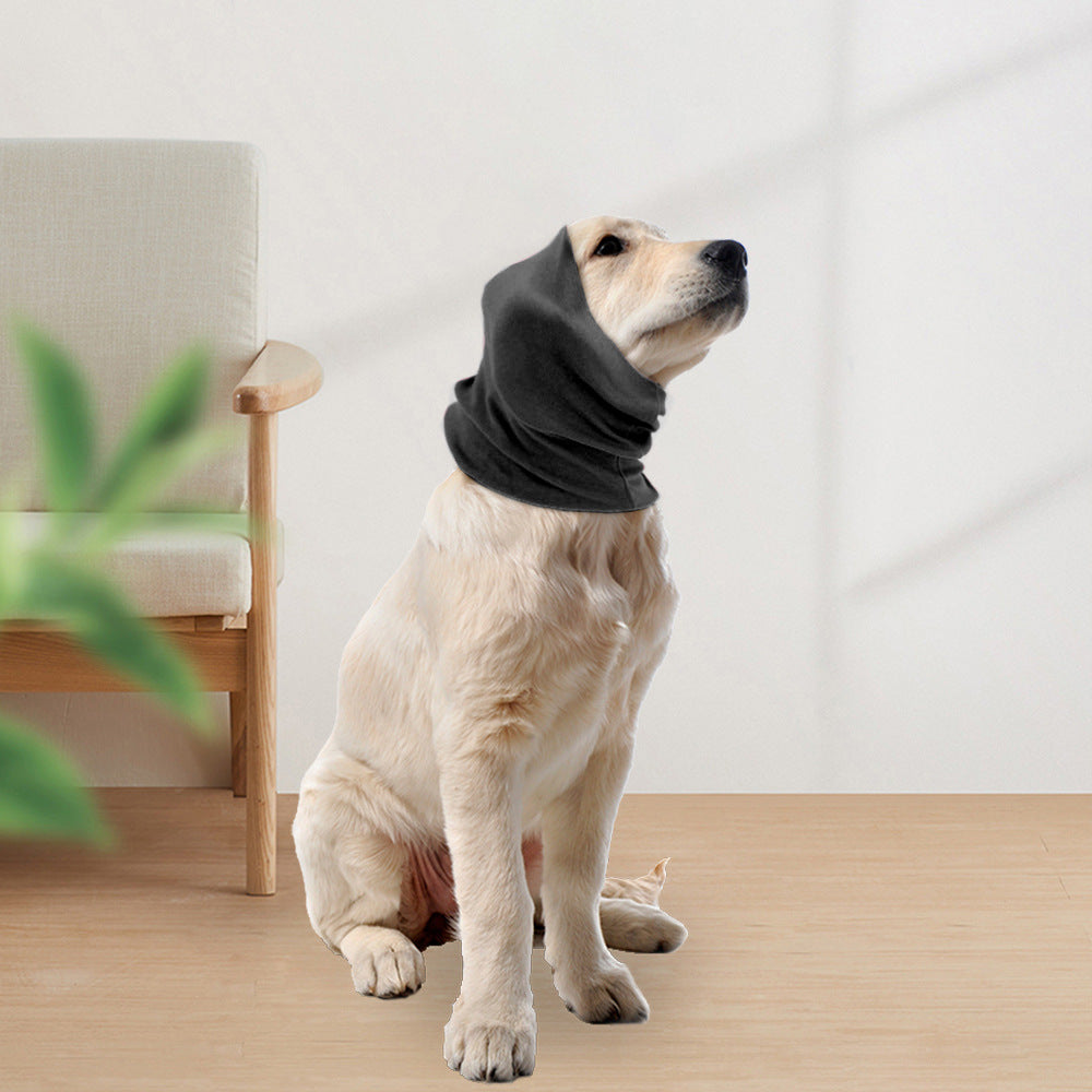 Calming Dog Ear Cover Hood for Anxiety Relief