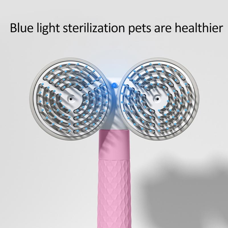 Self-Cleaning Double-Head Pet Slicker Brush