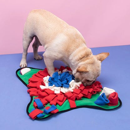 Interactive Snuffle Mat & Slow Feeder for Pets