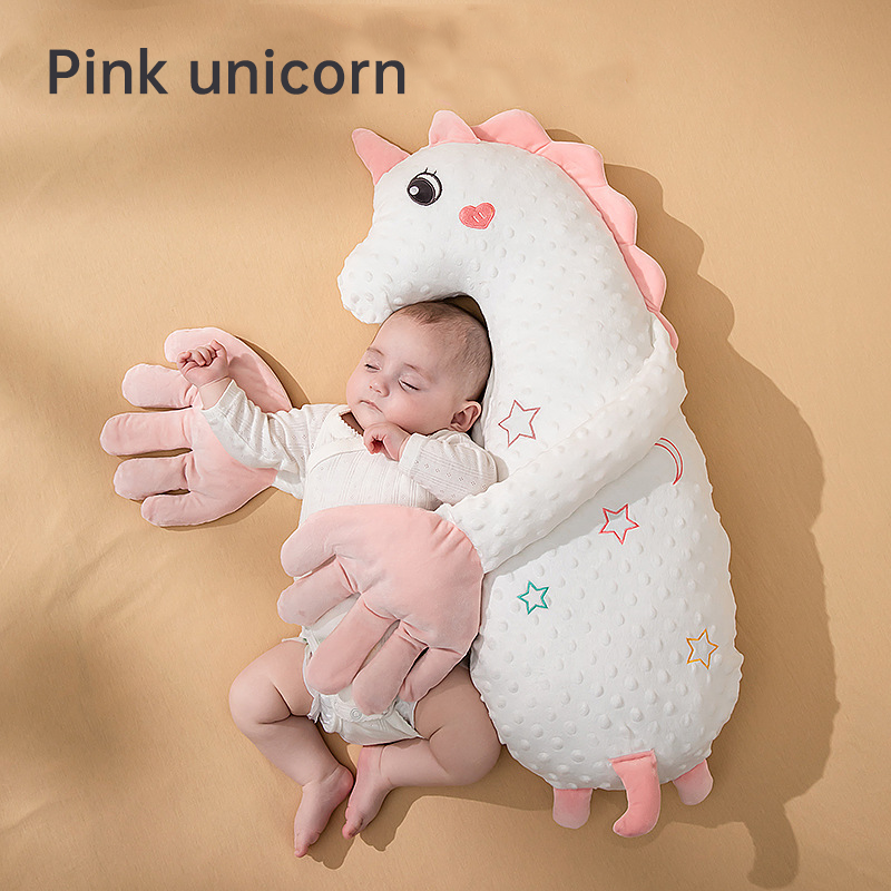 Baby Anti-Moros Reflex Soothing Sleep Pillow & Patting Toy