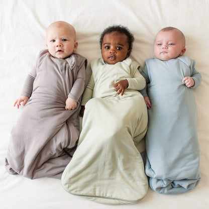 All-Season Bamboo Fiber Anti-Kick Baby Sleeping Bag