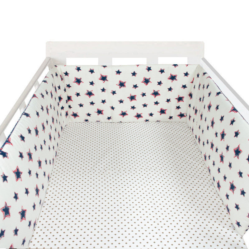 Baby Bed Safety Fence Anti-Fall Cotton Protective Guard