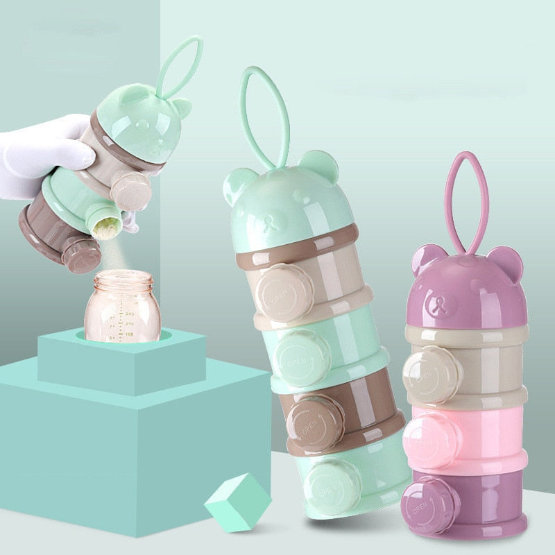 4 Layer Baby Food & Milk Powder Storage Box