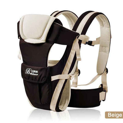 Beth Bear 4-in-1 Breathable Baby Carrier Sling, 0-30M