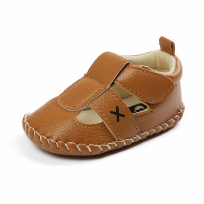 Open-Detail Baby Summer Shoes with Soft PVC Soles