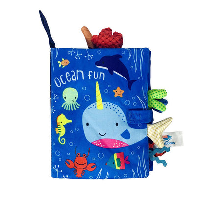 Children's Soft Activity Book with Sensory Toys