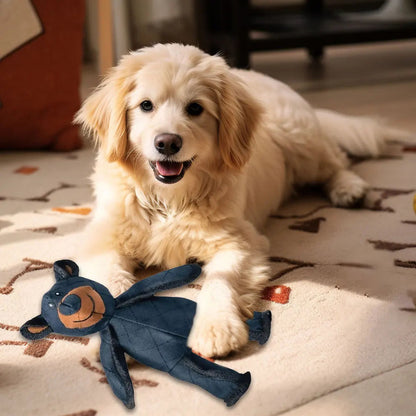 Mighty Bear Plush Interactive Teeth Cleaning Dog Toy