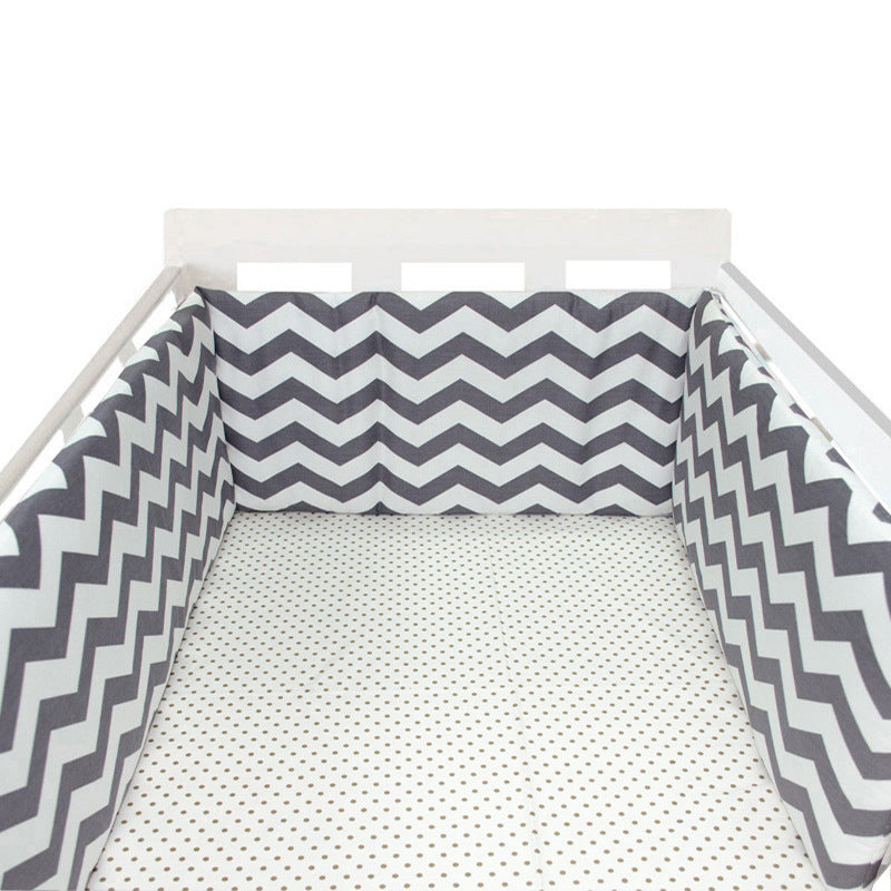 Baby Bed Safety Fence Anti-Fall Cotton Protective Guard