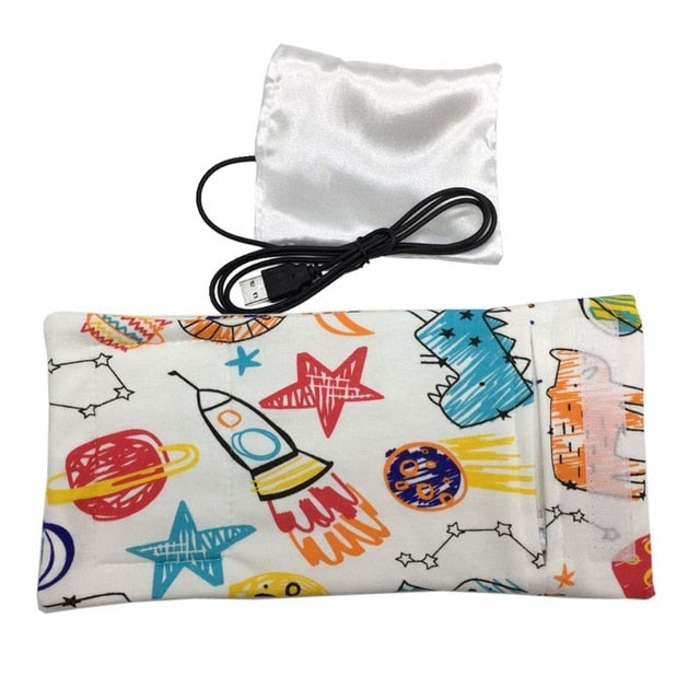 USB Baby Bottle Warmer & Insulated Travel Bag