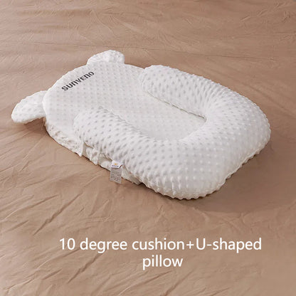 All-Season Anti-Spitting Baby Feeding Slope Pillow