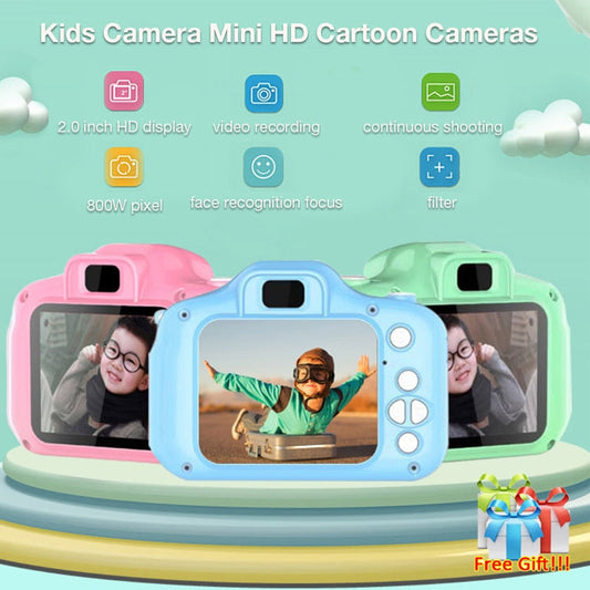 Kids Mini 1080P Digital Camera with Projection