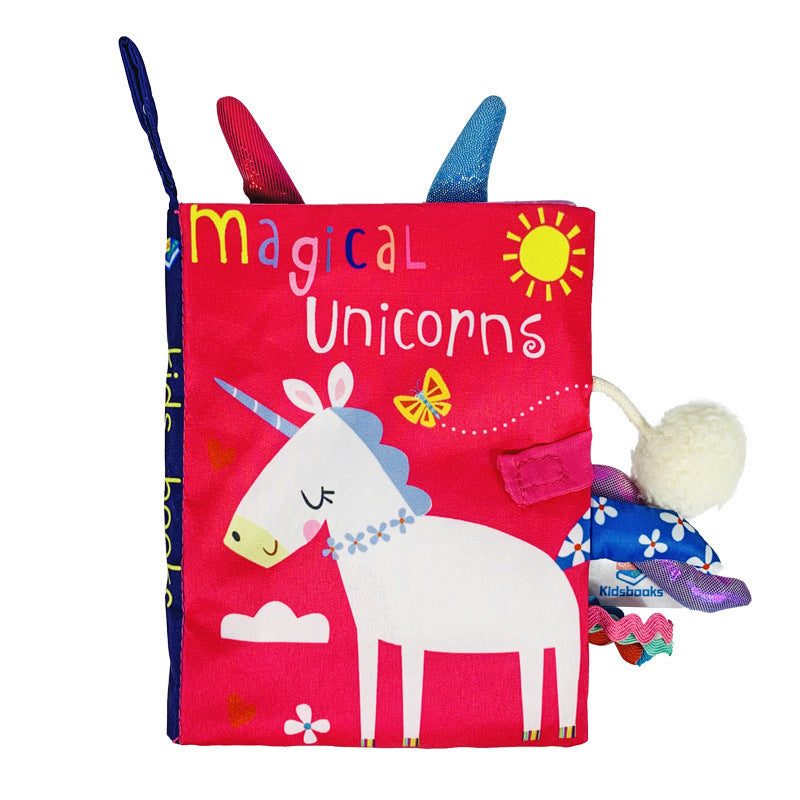 Children's Soft Activity Book with Sensory Toys