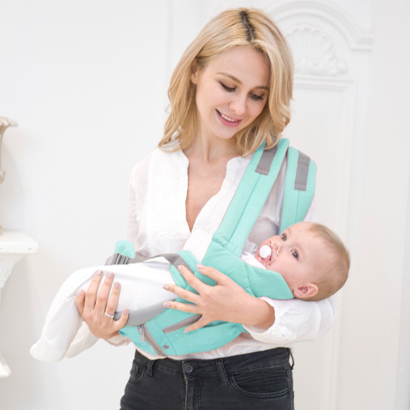 AIEBAO Ergonomic Baby Hip Seat Carrier & Wrap, 0-18M